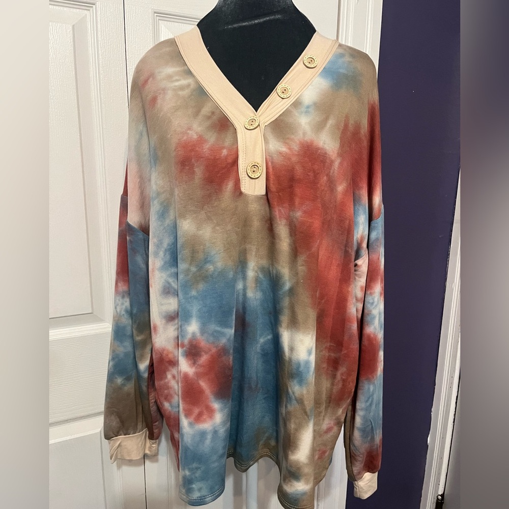 HAPTICS BY HOLLY HARPER WOMEN’S SZ XL TOP SHIRT. NWT PLUS SIZE